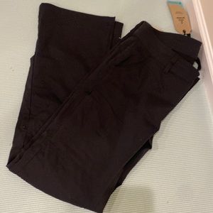 Prana Black Halle Pant Regular Inseam Sz 10 NWT